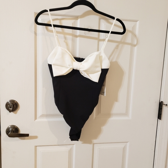 Zara Bow Bodysuit Size XS NWT - Picture 1 of 10